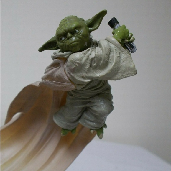 STAR WARS UNLEASHED JEDI MASTER YODA VS EMPEROR PALPATINE DARTH SIDIOUS ROTS - Picture 5 of 6